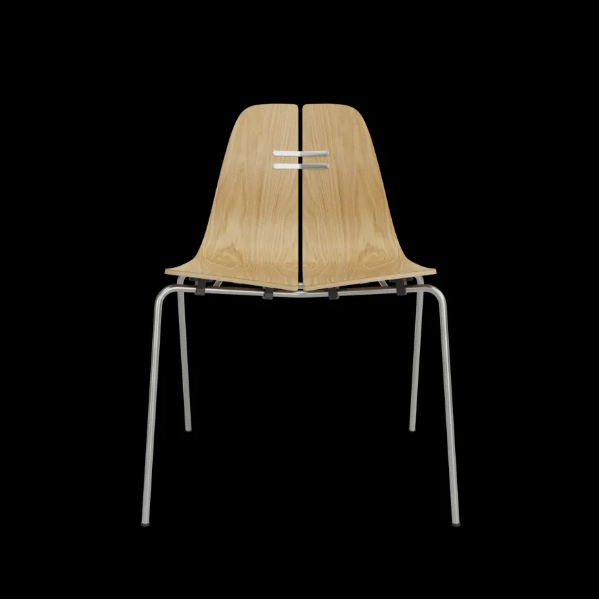 PK3 spisebordsstol, eg af Poul Kjærholm