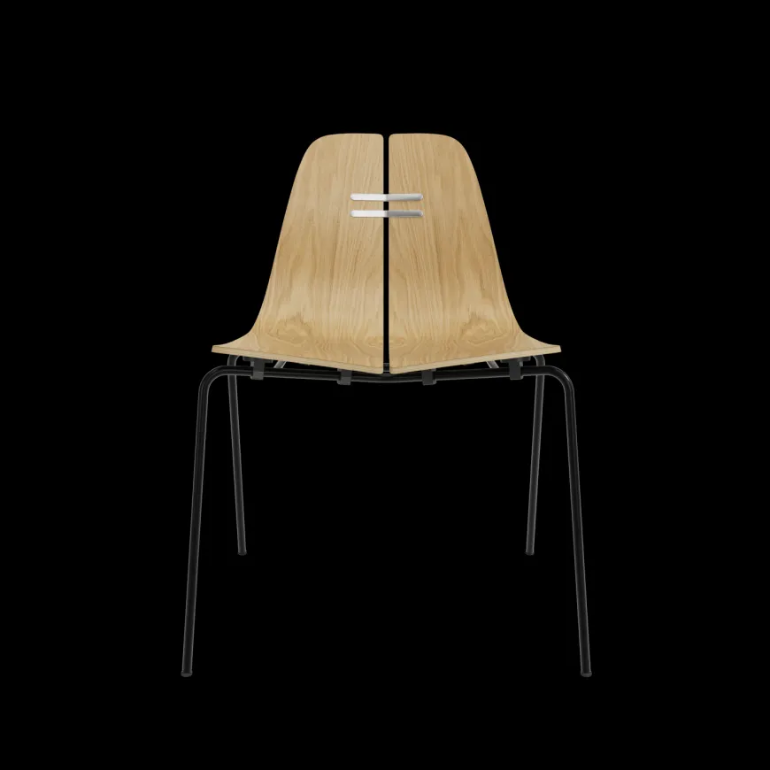 PK3 spisebordsstol, eg af Poul Kjærholm