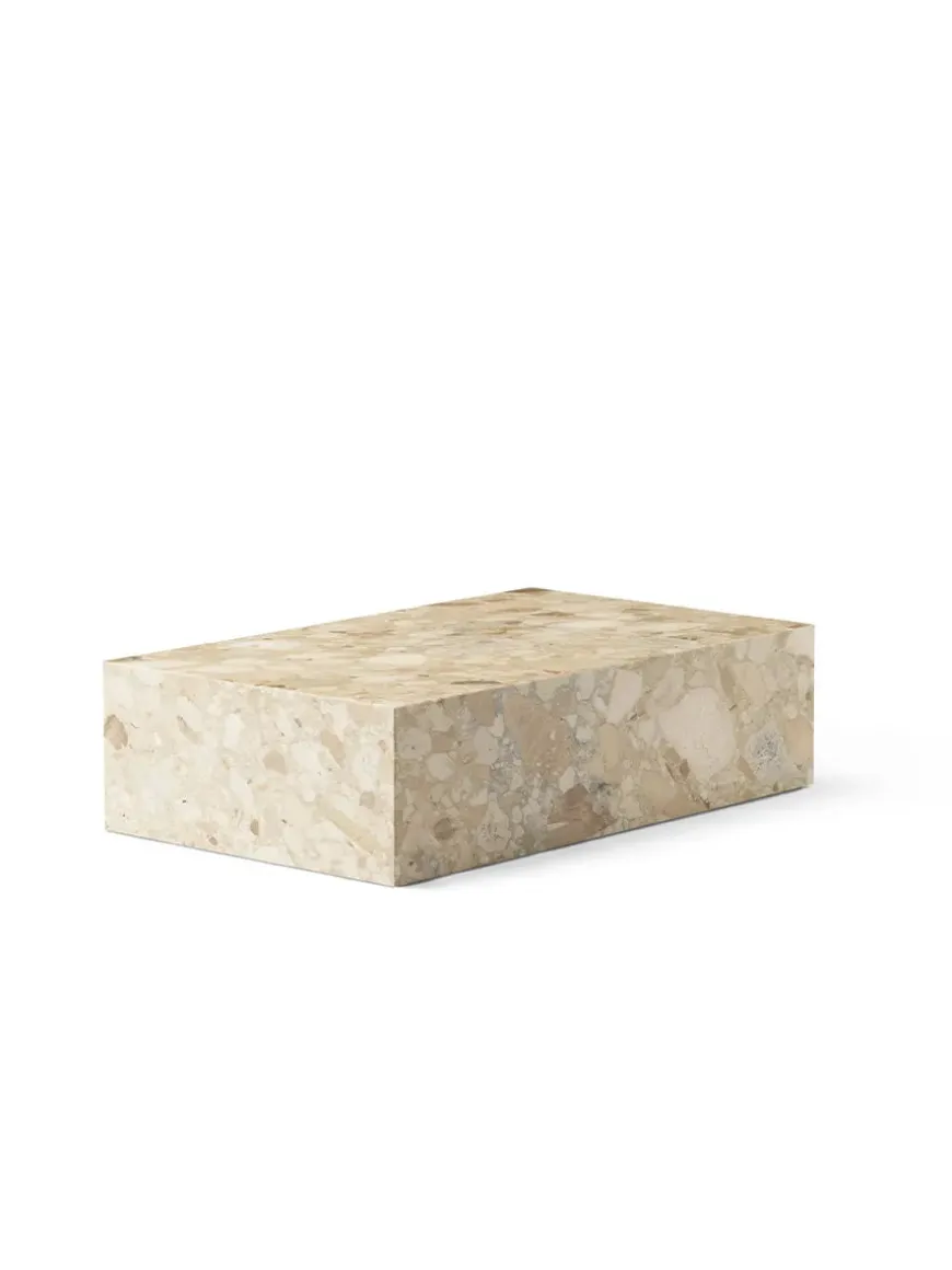 Plinth Low, grey galaxy marble fra Audo Copenhagen