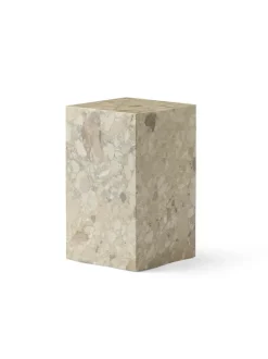 Plinth Tall, grey galaxy marble fra Audo Copenhagen