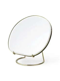 Pond Table Mirror, Brass fra Ferm Living