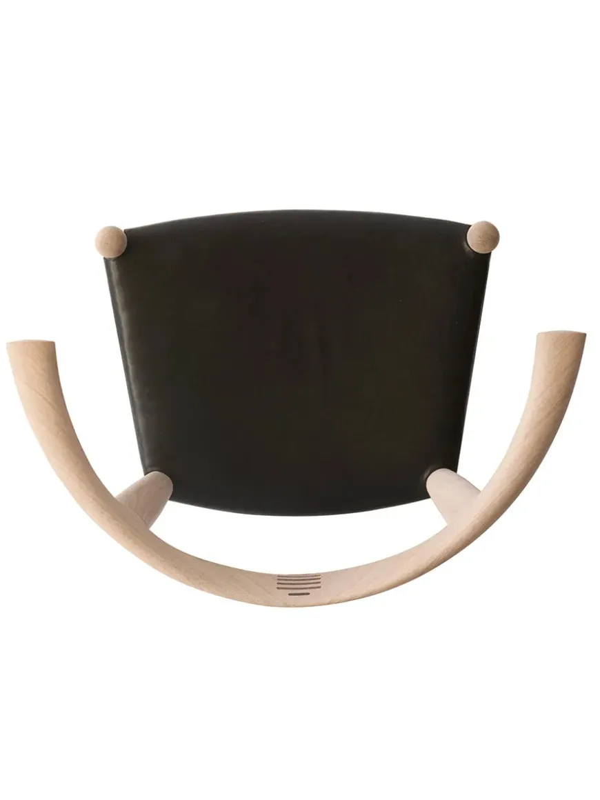 PP518 Tyrestol m. polstret sæde af Hans J. Wegner