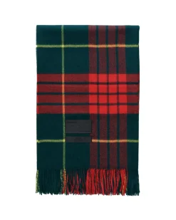 Queen blanket - Field yellow tartan fra Magniberg