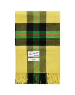Queen blanket - Scottish green tartan fra Magniberg