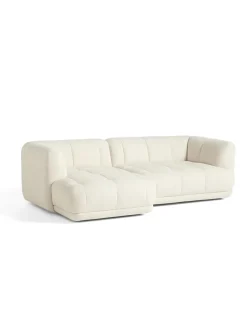Quilton 2,5 pers. Sofa, kombination 19, venstre fra Hay