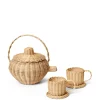 Rattan Tea Set fra Ferm Living