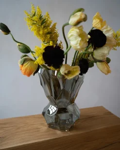 Reflection Vase, klar glas fra Hein Studio