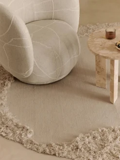 Rico Lounge Chair, soft bouclé fra Ferm Living