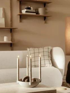 Rico Sofa 3 Bouclé, off-white fra Ferm Living