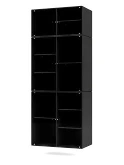 Ripple IV Vitrineskab, inkl. sokkel fra Montana