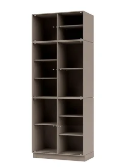 Ripple IV Vitrineskab, inkl. sokkel fra Montana