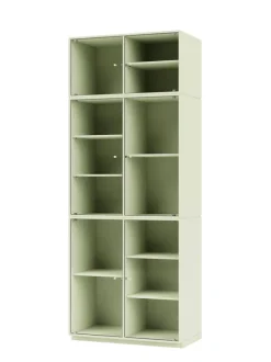 Ripple IV Vitrineskab, inkl. sokkel fra Montana