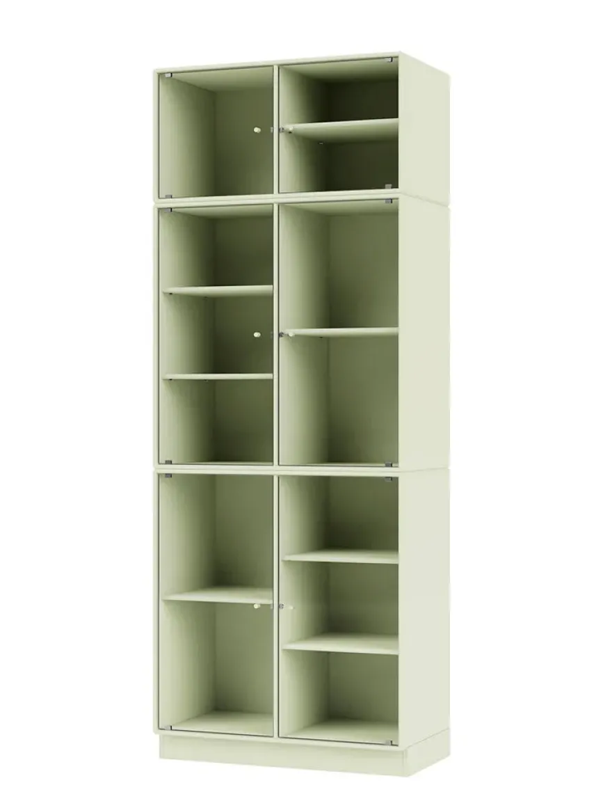 Ripple IV Vitrineskab, inkl. sokkel fra Montana