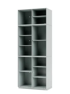 Ripple IV Vitrineskab, inkl. sokkel fra Montana