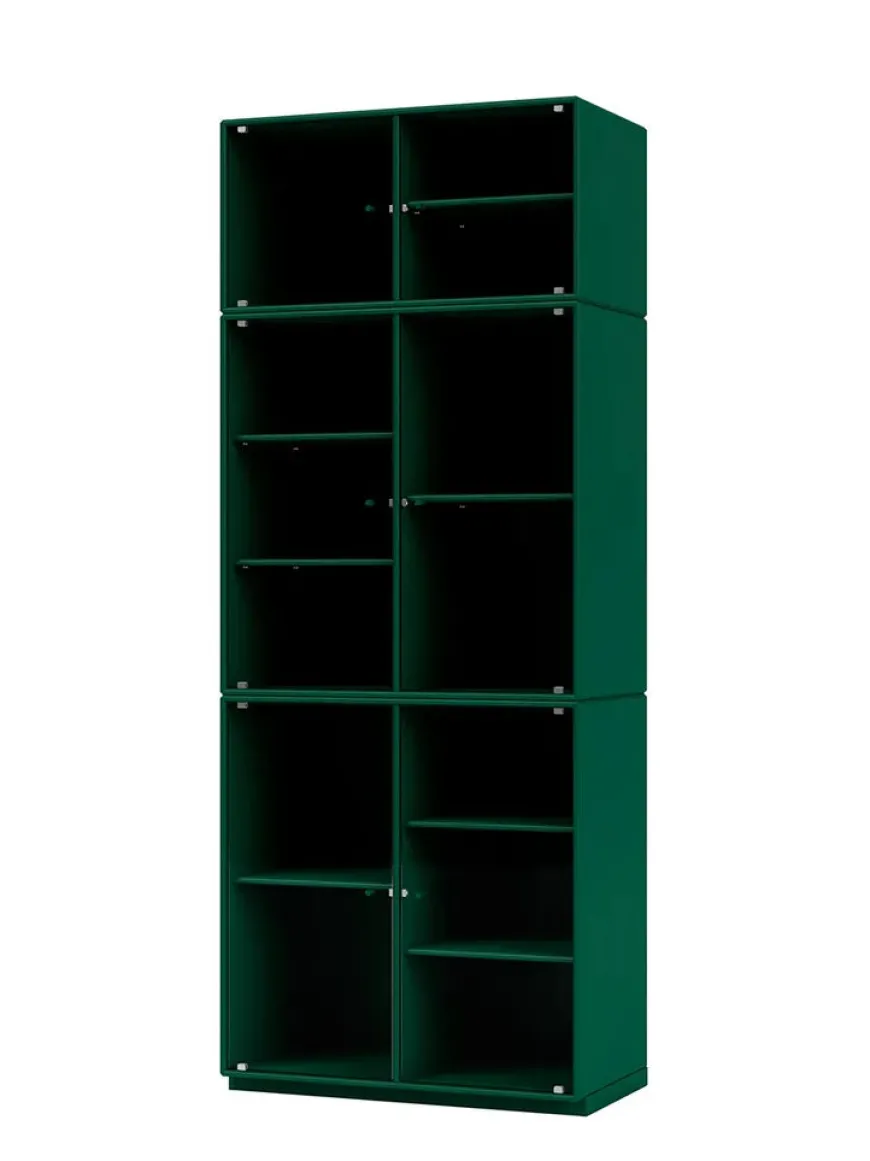 Ripple IV Vitrineskab, inkl. sokkel fra Montana