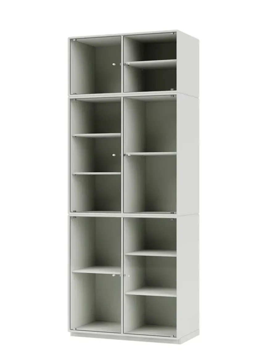 Ripple IV Vitrineskab, inkl. sokkel fra Montana