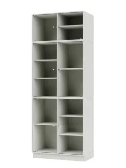 Ripple IV Vitrineskab, inkl. sokkel fra Montana