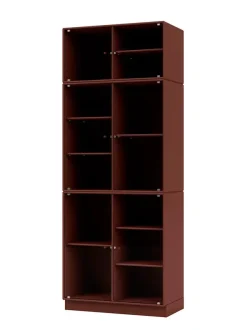 Ripple IV Vitrineskab, inkl. sokkel fra Montana