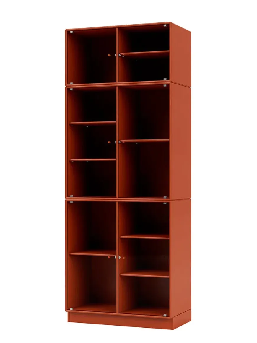 Ripple IV Vitrineskab, inkl. sokkel fra Montana