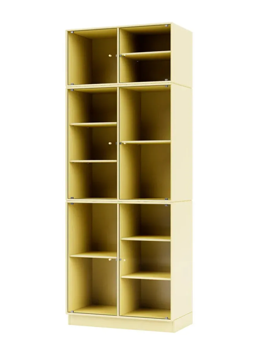 Ripple IV Vitrineskab, inkl. sokkel fra Montana