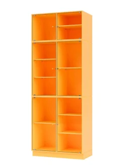 Ripple IV Vitrineskab, inkl. sokkel fra Montana