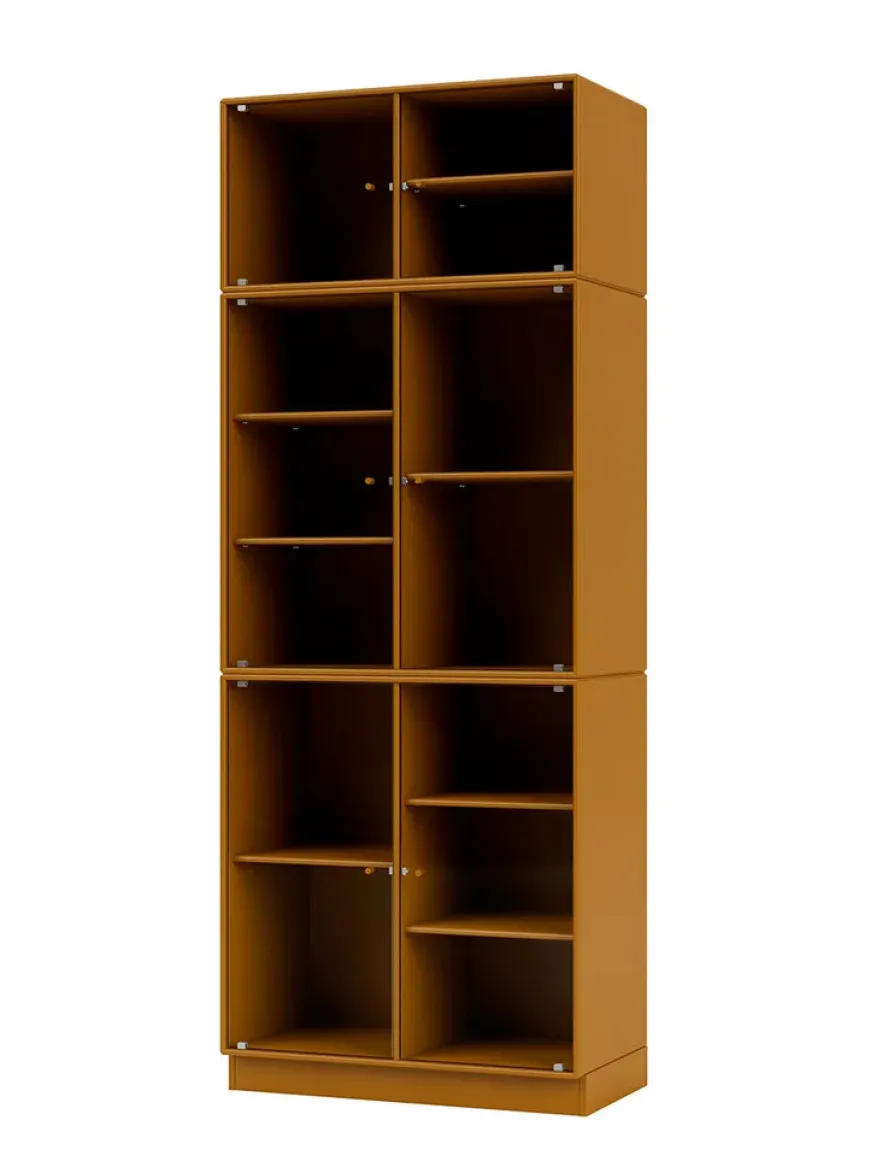 Ripple IV Vitrineskab, inkl. sokkel fra Montana