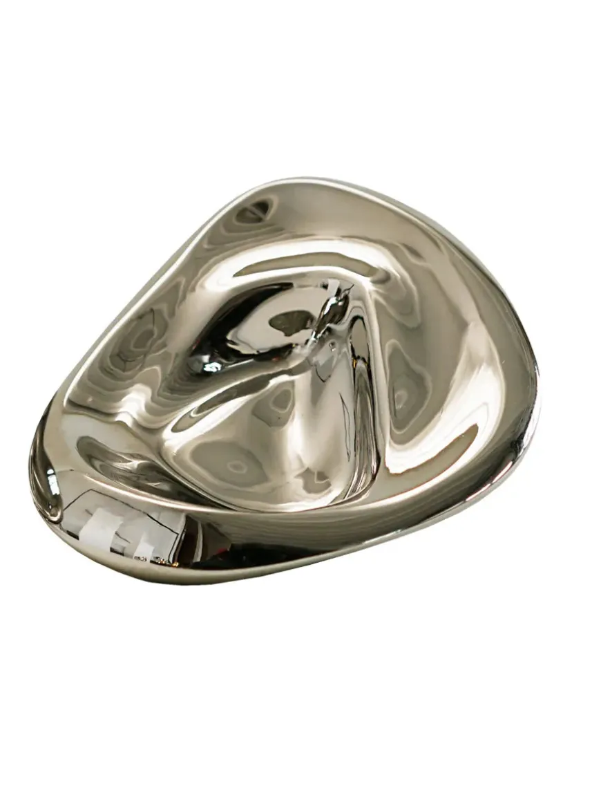 Ripple Knob Large, silver fra Hein Studio