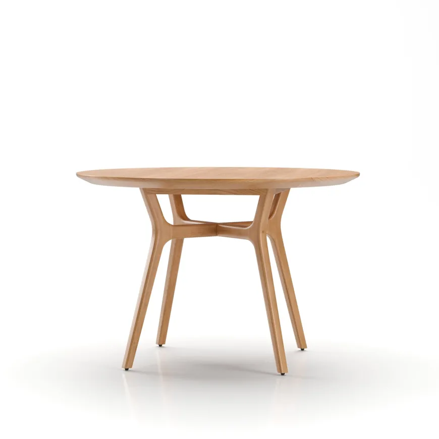 Rén spisebord Ø110, eg fra Stellar Works