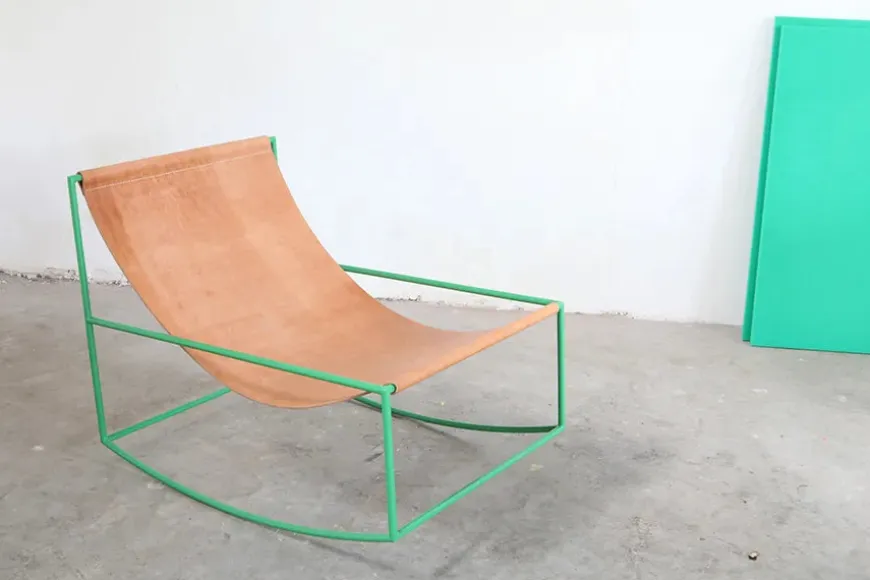 Rocking Chair, green fra Valerie Objects