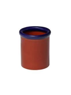 ROD krukke, dark blue/terracotta fra Nine