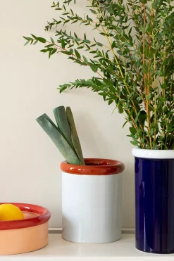 ROD vase, light blue/dark blue fra Nine