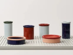 ROD vase, light blue/dark blue fra Nine