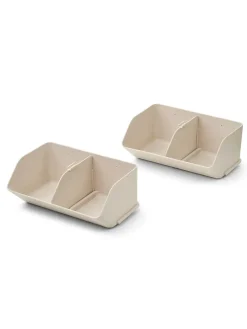 Rosemary Opbevaringskasse M 2-pak, Sandy fra Liewood