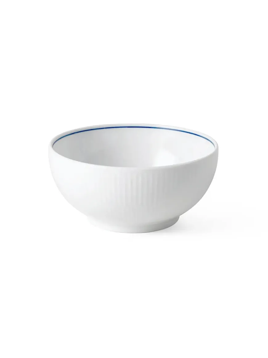 Royal Copenhagen Blå Mega Riflet, skål 15 cm