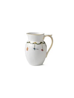 Royal Copenhagen Blå Mega Riflet, kande 90 cl