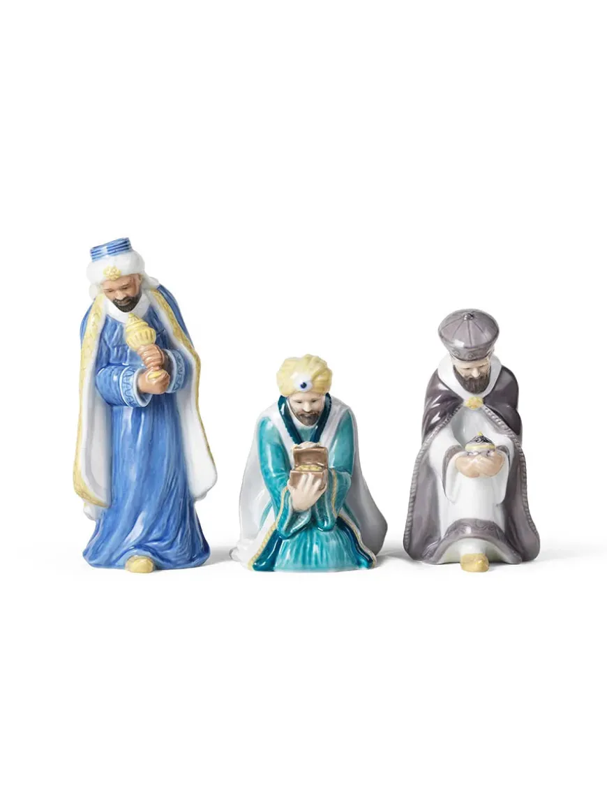 Royal Copenhagen Figurine Krybbespil, de 3 vise mænd