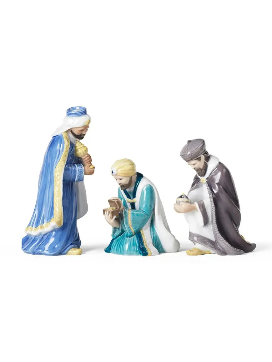 Royal Copenhagen Figurine Krybbespil, de 3 vise mænd