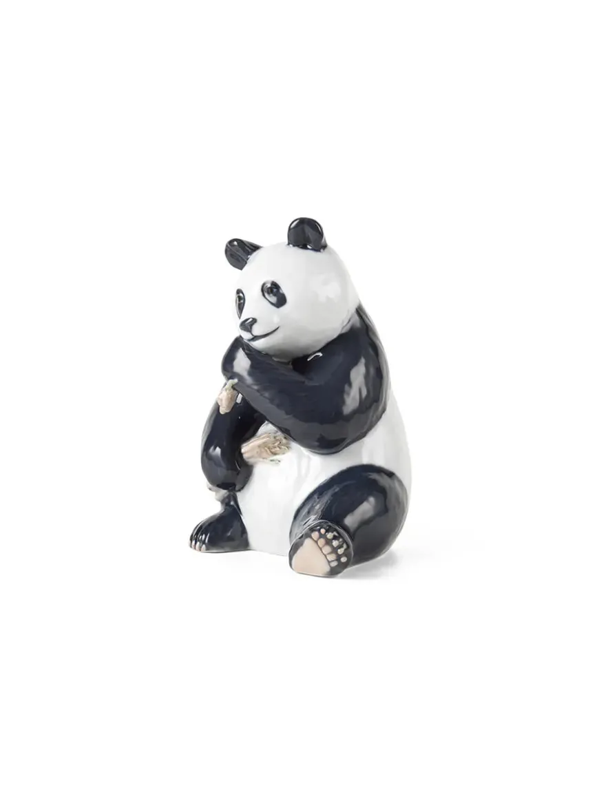 Royal Copenhagen Figurine Panda, spisende 18 cm