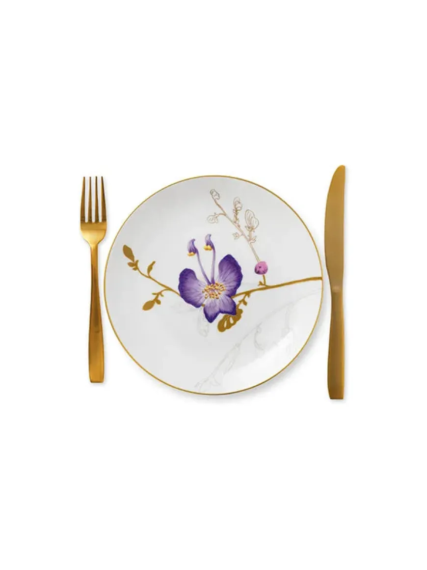 Royal Copenhagen Flora tallerken 22 cm, Stedmoderblomst