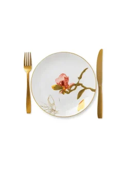 Royal Copenhagen Flora tallerken 22 cm, Stedmoderblomst