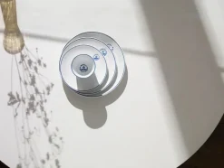 Royal Copenhagen Hvid Halvblonde, tallerken 19 cm