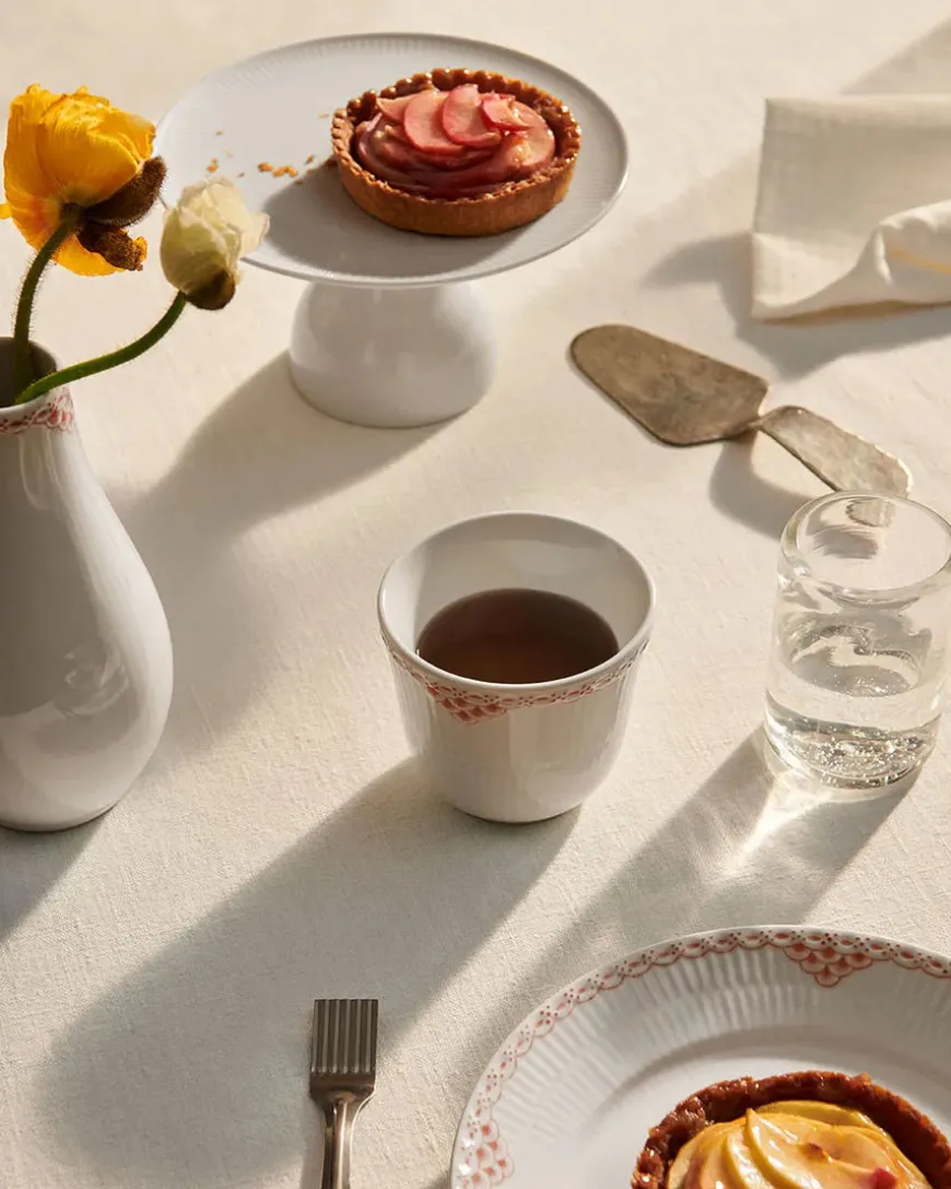 Royal Copenhagen Hvid Halvblonde, termokop 26 cl