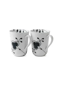 Royal Copenhagen Hvid Riflet, 2-pak kurs 33 cl