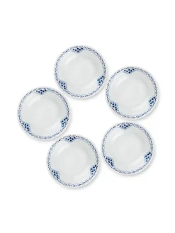 Royal Copenhagen Prinsesse, 5 stk tallerkener 11 cm