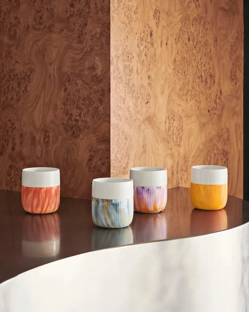 Royal Copenhagen Riflet Contrast Marble, Morning Sky 35 cl