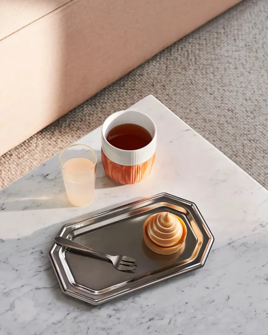 Royal Copenhagen Riflet Contrast Marble, Morning Sky 35 cl