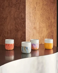 Royal Copenhagen Riflet Contrast Marble, Morning Sky 35 cl