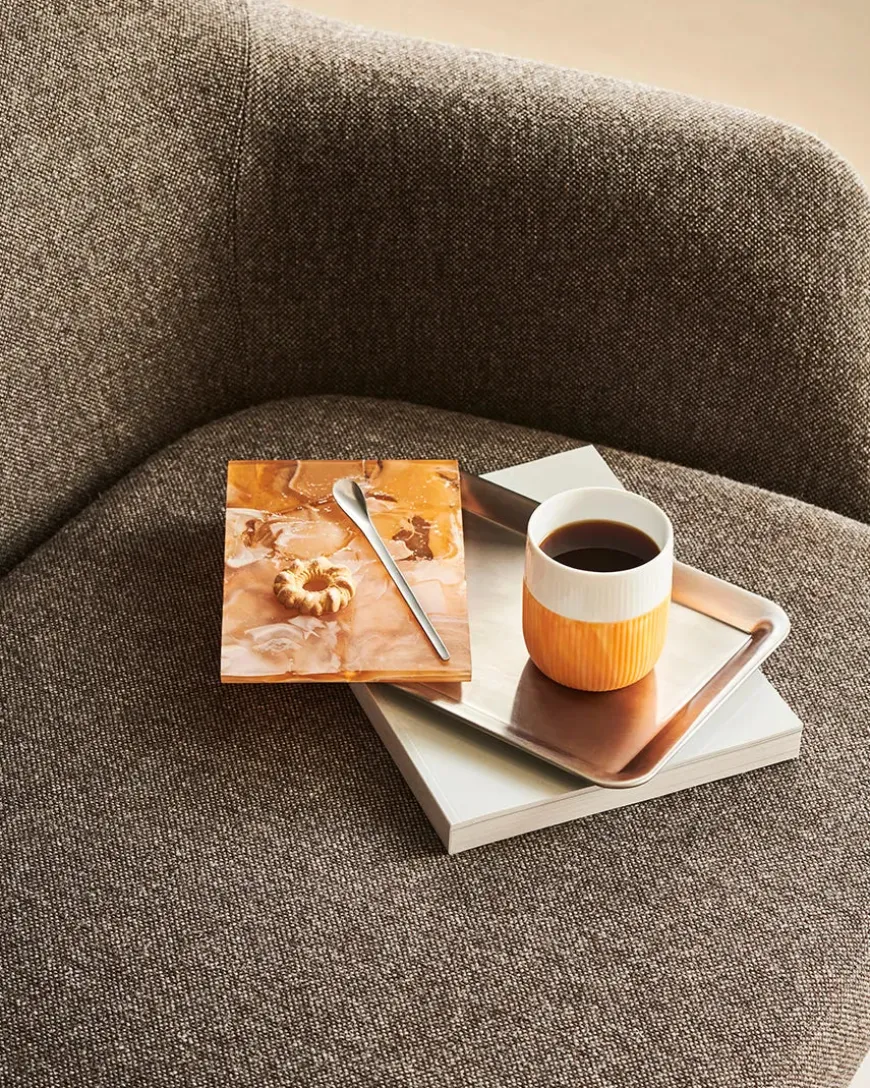 Royal Copenhagen Riflet Contrast Marble, Morning Sky 35 cl