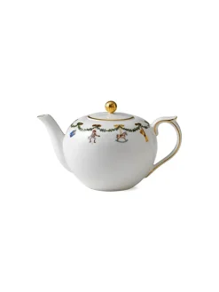 Royal Copenhagen Stjerne Riflet Jul, tekande med låg 140 cl