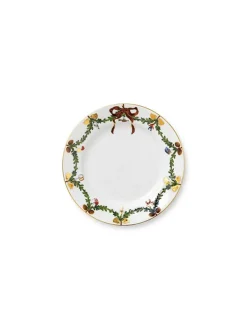 Royal Copenhagen Stjerne Riflet Jul, tallerken 22 cm